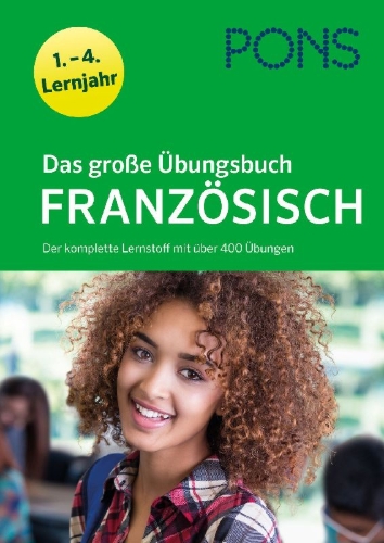Buchcover und Innenansicht für das Buch: Das große Übungsbuch Französisch 1.-4. Lernjahr