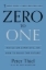 Buchcover und Innenansicht für das Buch: Zero to One