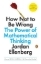 Buchcover und Innenansicht für das Buch: How Not to Be Wrong
