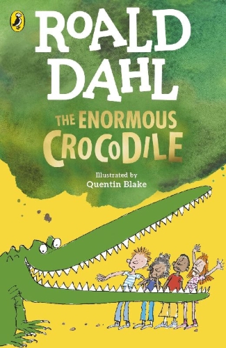 Buchcover und Innenansicht für das Buch: The Enormous Crocodile