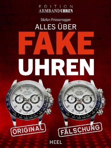 Buchcover und Innenansicht für das Buch: Alles über Fake-Uhren