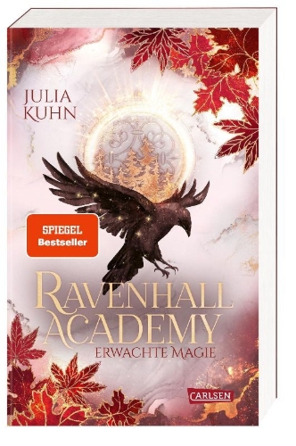 Buchcover und Innenansicht für das Buch: Ravenhall Academy 2: Erwachte Magie