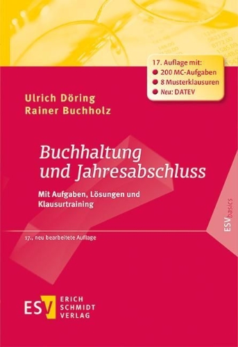 Buchcover und Innenansicht für das Buch: Buchhaltung und Jahresabschluss
