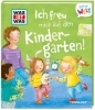 Buchcover und Innenansicht für das Buch: WAS IST WAS Meine Welt Band 4 Ich freu mich auf den Kindergarten!