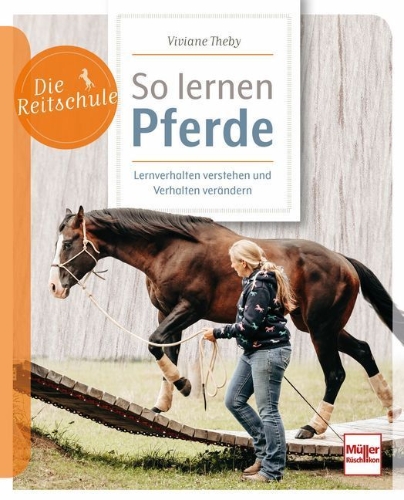 Buchcover und Innenansicht für das Buch: So lernen Pferde