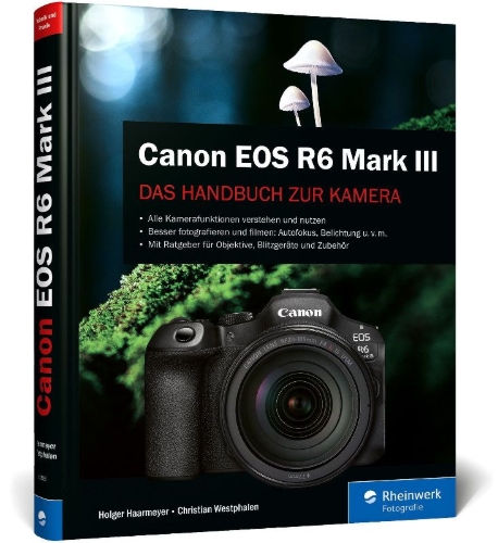 Buchcover und Innenansicht für das Buch: Canon EOS R6 Mark III