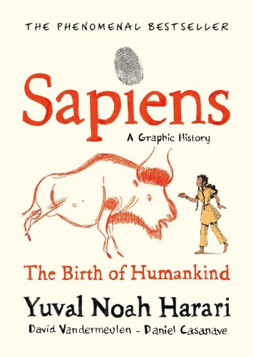 Buchcover und Innenansicht für das Buch: Sapiens A Graphic History, Volume 1