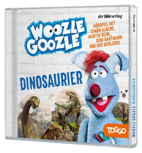 Buchcover und Innenansicht für das Buch: Woozle Goozle - Dinosaurier