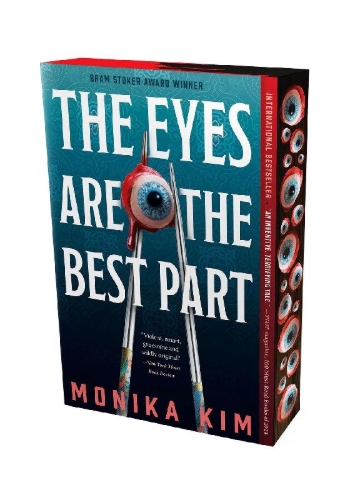 Buchcover und Innenansicht für das Buch: The Eyes Are the Best Part: Deluxe Limited Edition