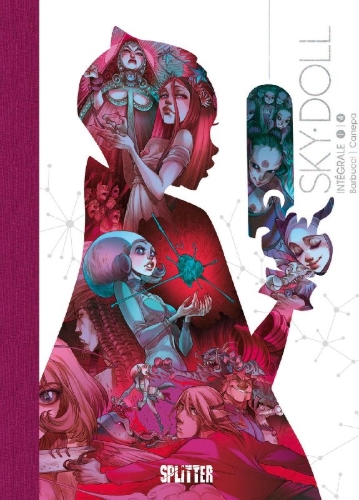 Buchcover und Innenansicht für das Buch: Sky Doll - L'Integrale