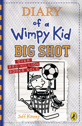 Buchcover und Innenansicht für das Buch: Diary of a Wimpy Kid 16: Big Shot