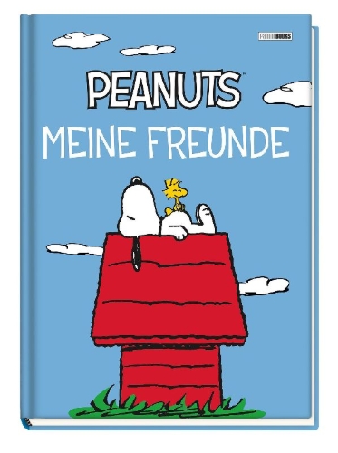 Buchcover und Innenansicht für das Buch: Peanuts: Meine Freunde