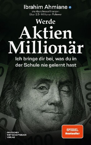 Buchcover und Innenansicht für das Buch: Werde Aktien-Millionär