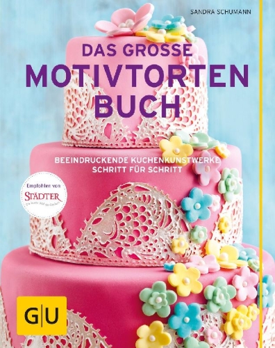 Buchcover und Innenansicht für das Buch: Das große Motivtortenbuch
