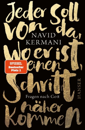 Buchcover und Innenansicht für das Buch: Jeder soll von da, wo er ist, einen Schritt näher kommen