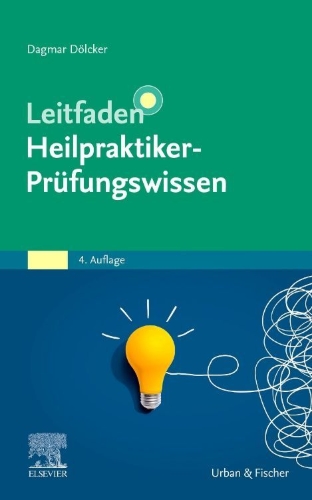 Buchcover und Innenansicht für das Buch: Leitfaden Heilpraktiker-Prüfungswissen