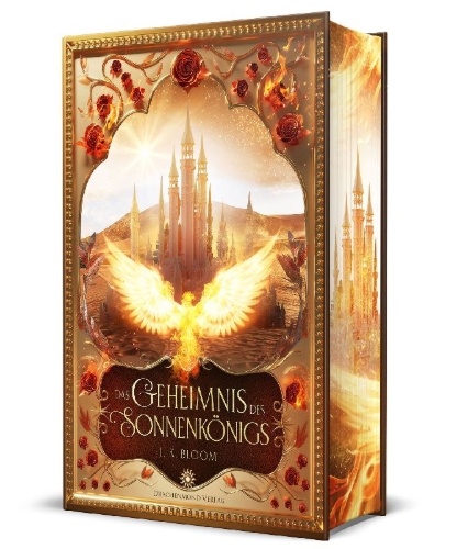 Buchcover und Innenansicht für das Buch: Das Geheimnis des Sonnenkönigs