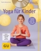 Buchcover und Innenansicht für das Buch: Yoga für Kinder (mit DVD)