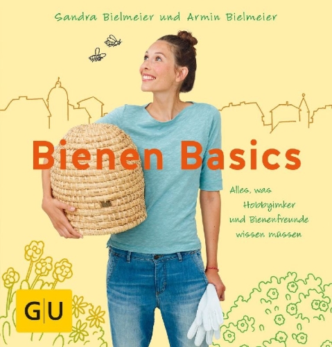 Buchcover und Innenansicht für das Buch: Bienen Basics