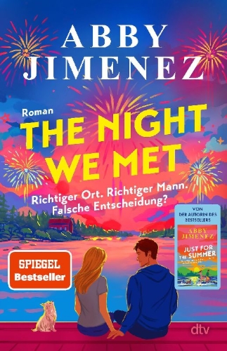 Buchcover und Innenansicht für das Buch: The Night We Met