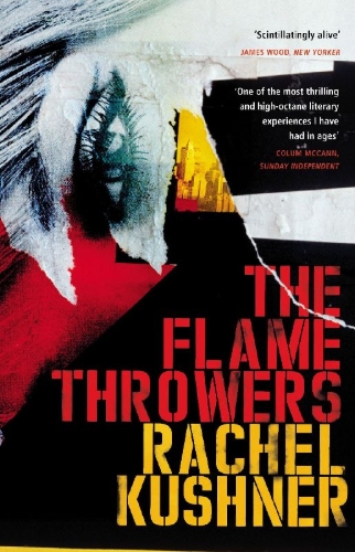 Buchcover und Innenansicht für das Buch: The Flamethrowers