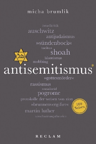 Buchcover und Innenansicht für das Buch: Antisemitismus. 100 Seiten