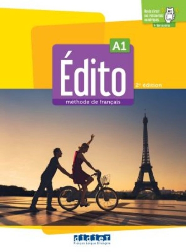 Buchcover und Innenansicht für das Buch: Edito A1, 2e édition. Livre de l'élève