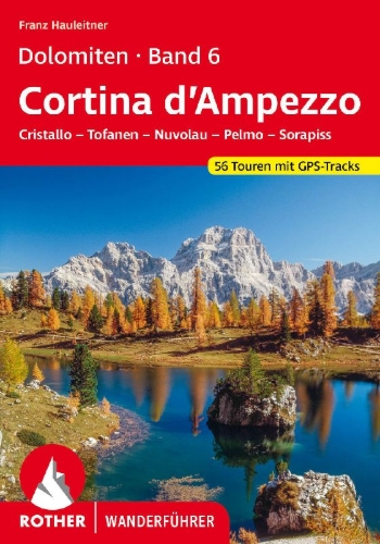 Buchcover und Innenansicht für das Buch: Dolomiten Band 6 - Cortina d'Ampezzo