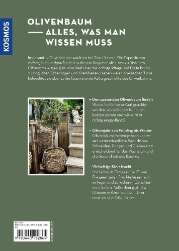 Buchcover und Innenansicht für das Buch: Olivenbaum ganz einfach