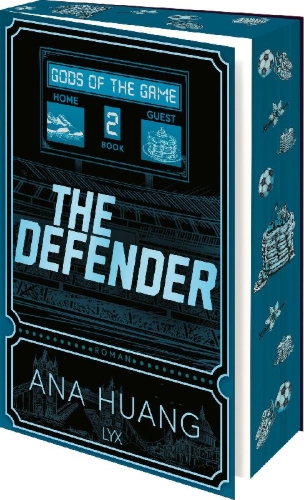 Buchcover und Innenansicht für das Buch: The Defender
