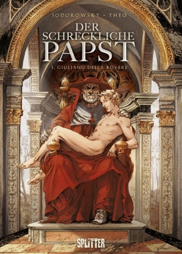 Buchcover und Innenansicht für das Buch: Le Pape terrible
