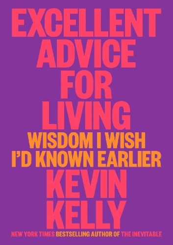 Buchcover und Innenansicht für das Buch: Excellent Advice for Living