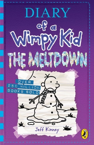 Buchcover und Innenansicht für das Buch: Diary of a Wimpy Kid 13: The Meltdown