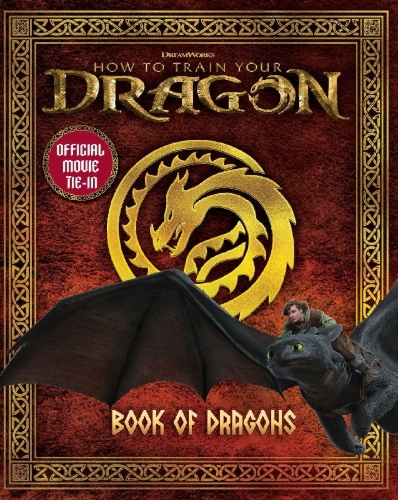 Buchcover und Innenansicht für das Buch: DreamWorks' How To Train Your Dragon: Book of Dragons