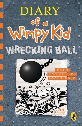 Buchcover und Innenansicht für das Buch: Diary of a Wimpy Kid 14: Wrecking Ball