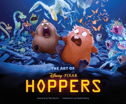 Buchcover und Innenansicht für das Buch: Disney/Pixar The Art of Hoppers