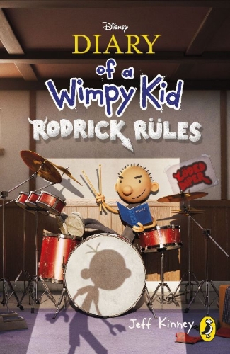 Buchcover und Innenansicht für das Buch: Diary of a Wimpy Kid 02. Rodrick Rules. TV Tie-In