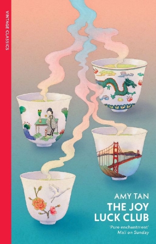 Buchcover und Innenansicht für das Buch: The Joy Luck Club