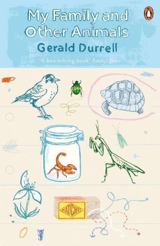 Buchcover und Innenansicht für das Buch: My Family and Other Animals