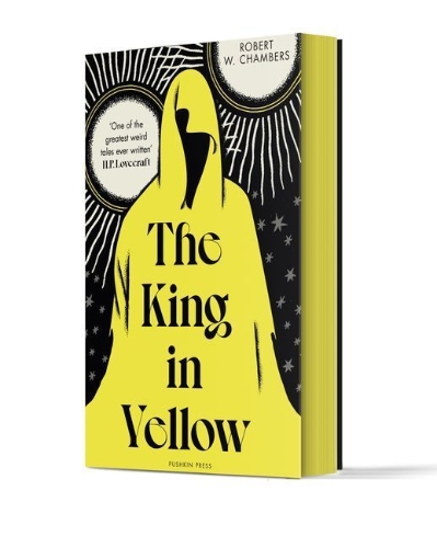 Buchcover und Innenansicht für das Buch: The King in Yellow