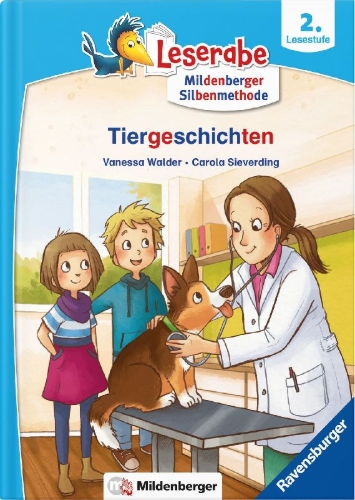 Buchcover und Innenansicht für das Buch: Leserabe-Tiergeschichten