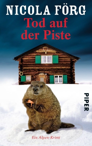 Buchcover und Innenansicht für das Buch: Tod auf der Piste
