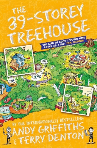 Buchcover und Innenansicht für das Buch: 39-Storey Treehouse