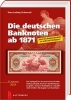 Buchcover und Innenansicht für das Buch: Die deutschen Banknoten ab 1871