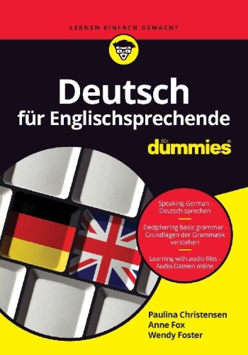 Buchcover und Innenansicht für das Buch: Deutsch für Englischsprechende für Dummies