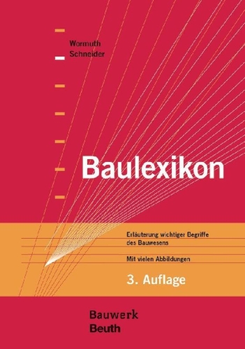 Buchcover und Innenansicht für das Buch: Baulexikon