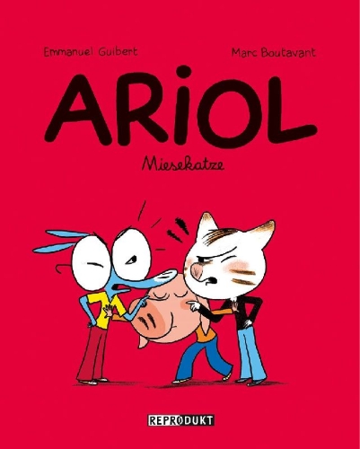 Buchcover und Innenansicht für das Buch: Ariol 6 - Miesekatze