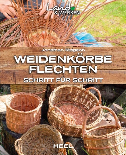 Buchcover und Innenansicht für das Buch: Weidenkörbe flechten