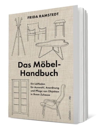 Buchcover und Innenansicht für das Buch: Handbok i möblering