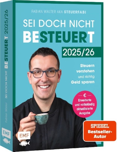 Buchcover und Innenansicht für das Buch: Sei doch nicht besteuert